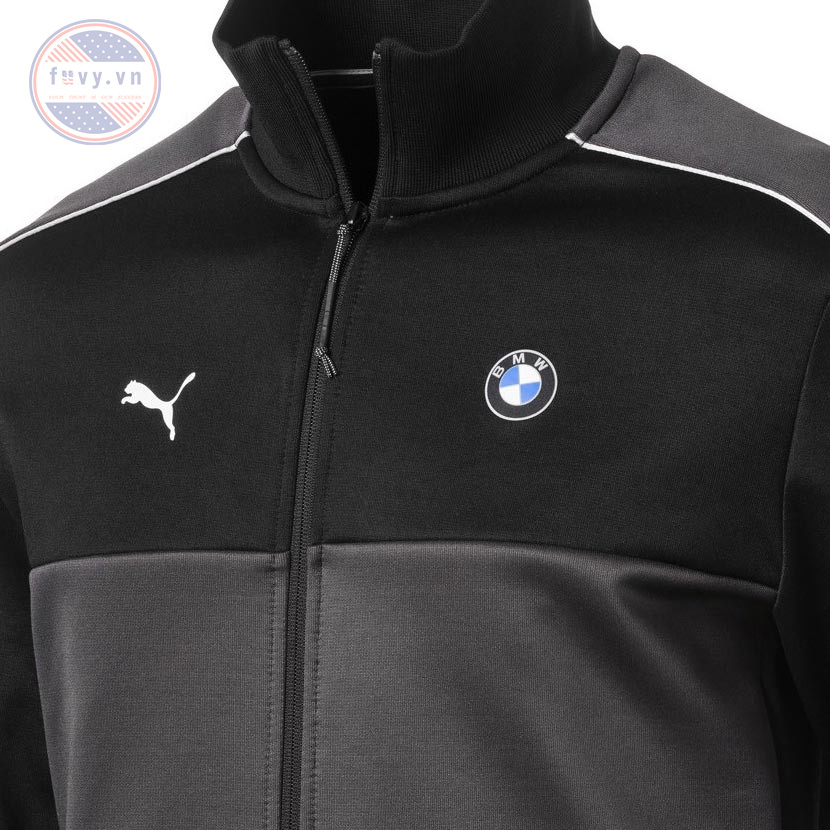 BMW M Motorsport Men's Hooded Sweat Jacket | PUMA