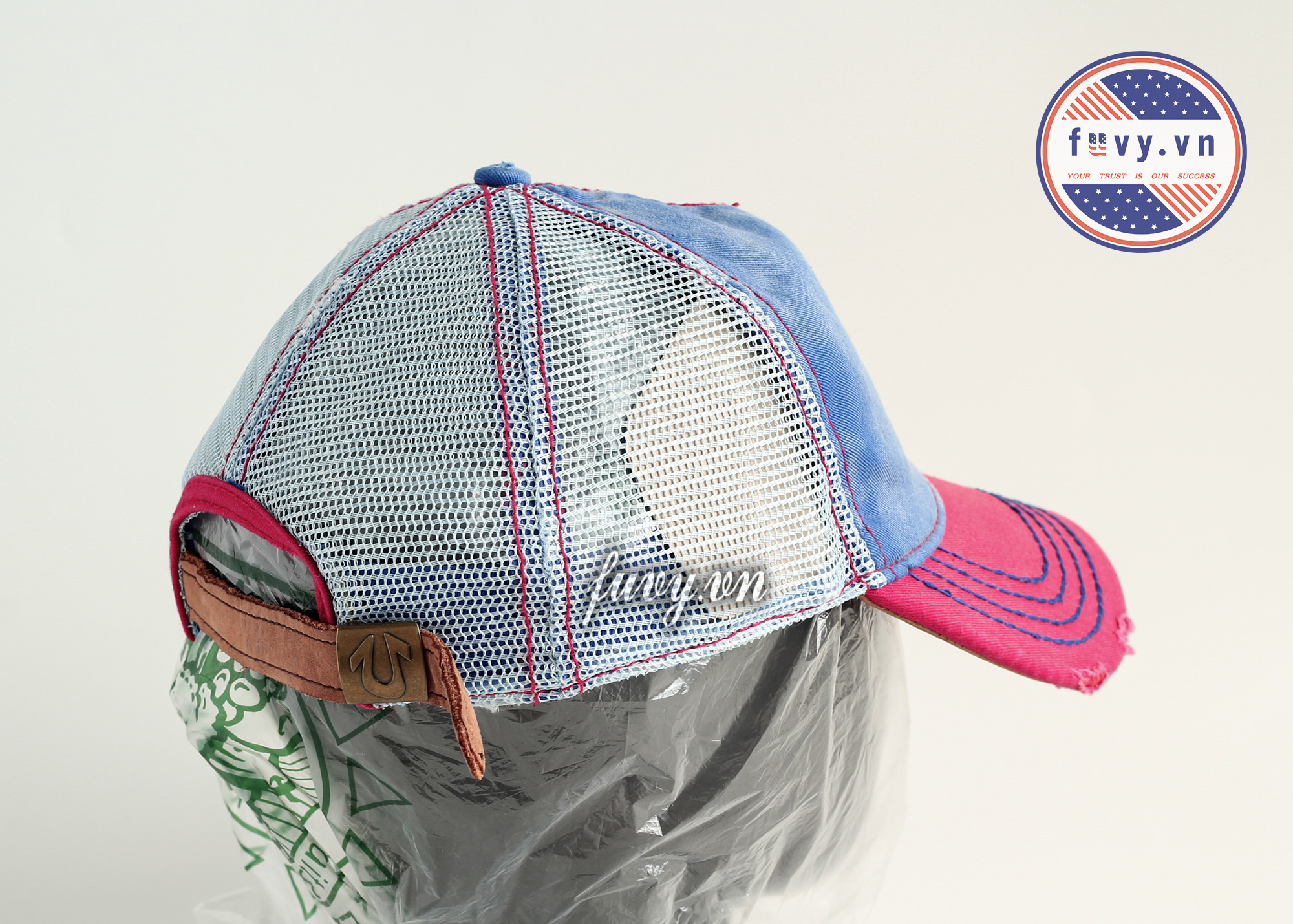 nón ông địa lưới